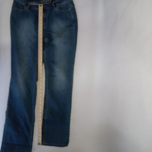 Buffalo David Bitton 10/30 Mid Rise Soft Stretch  Blue Jeans - Picture 5 of 16